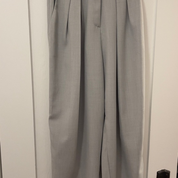 Gray Trousers with white Waistband - Small - Picture 2 of 5